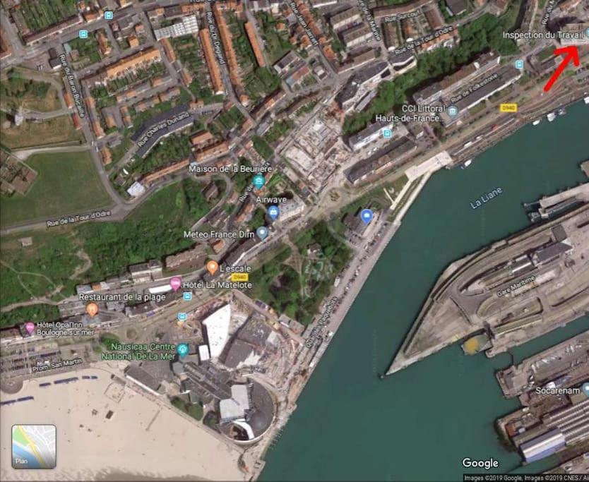 Studio-Cosy 11 Vue Port A Deux Pas De Nausicaa Boulogne-sur-Mer Exteriör bild